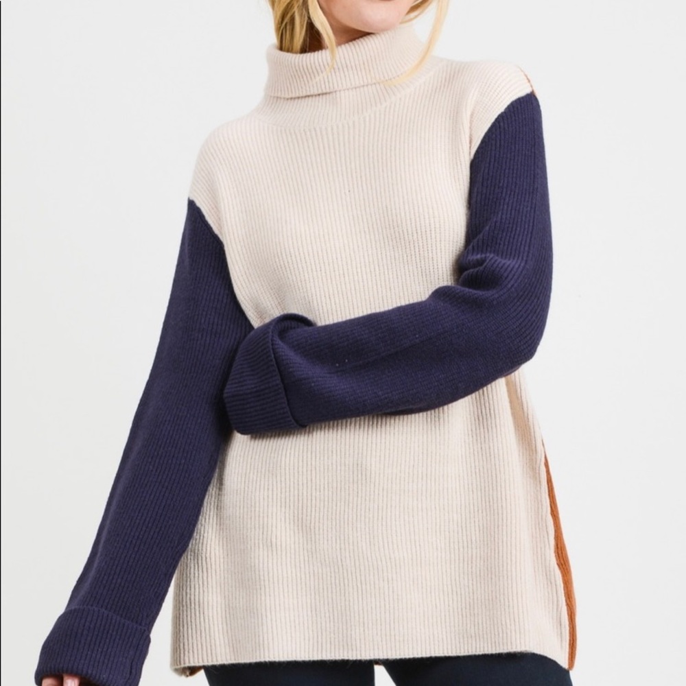Colorblock Sweater